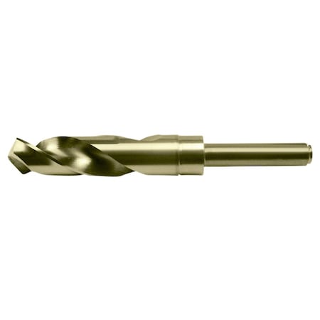 Chicago Latrobe 7/8 in.x6 in. Gold Oxide Cobalt Twist Drill Bit 53456